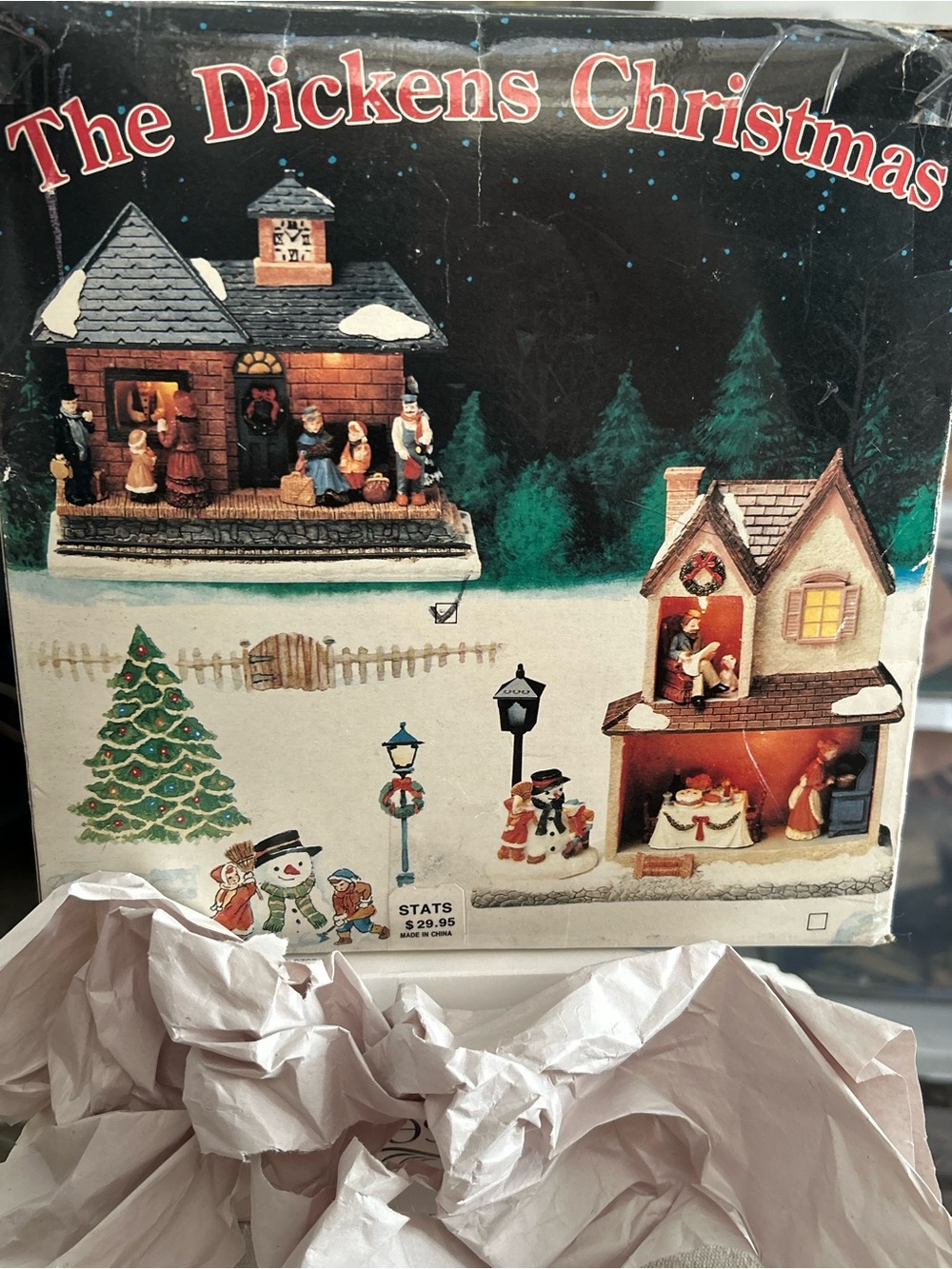 The Dickens Christmas Holiday Village Train Station